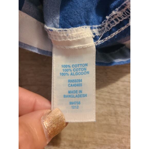 Place 3 to 6 months plaid one piece - Picture 4 of 5